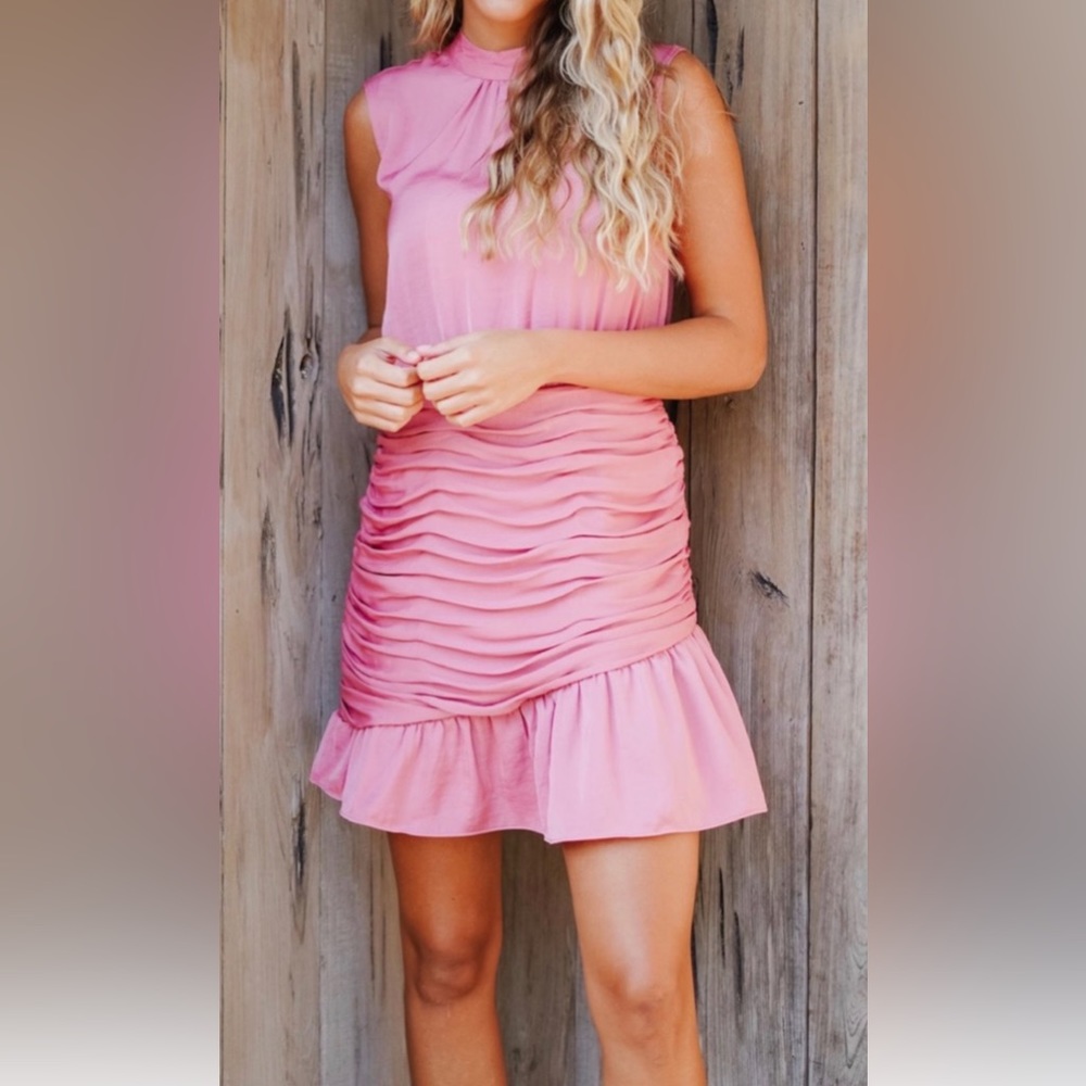 Pink dress